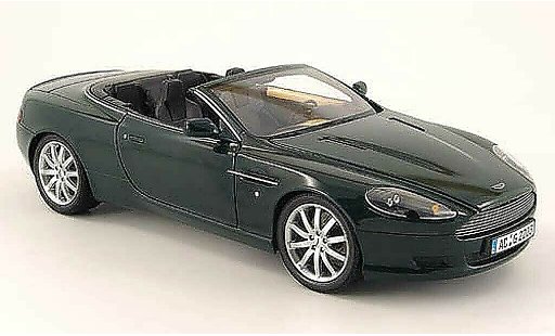 Aston Martin DB9 volante 1/18 Minichamps verte miniature