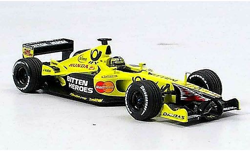 Honda F1 Base 1/43 Minichamps Jordan Mugen EJ 11 Frentzen 2001 miniature
