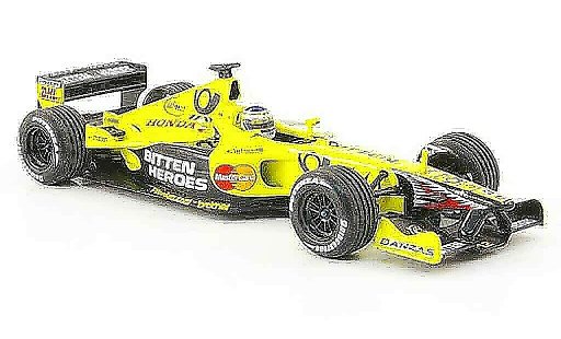 Honda F1 Base 1/43 Minichamps Jordan Mugen EJ 11 Trulli 2001 miniature