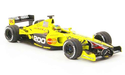 Honda F1 Base 1/43 Minichamps Jordan Mugen EJ 11 Alesi 200. GP 2001 miniature
