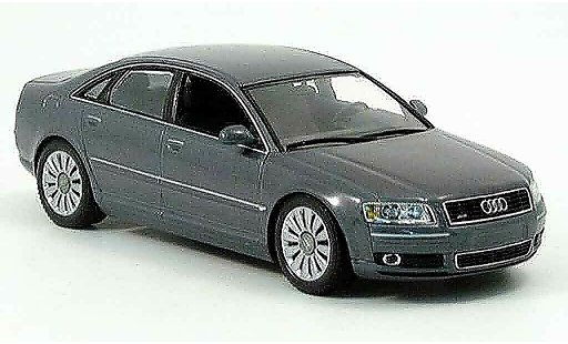 Audi A8 berline 1/43 Minichamps grise 2002 miniature