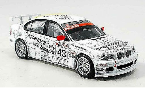 Bmw 320 etcc 1/43 Minichamps E46 i Schnitzer D. Muller 2003 miniature