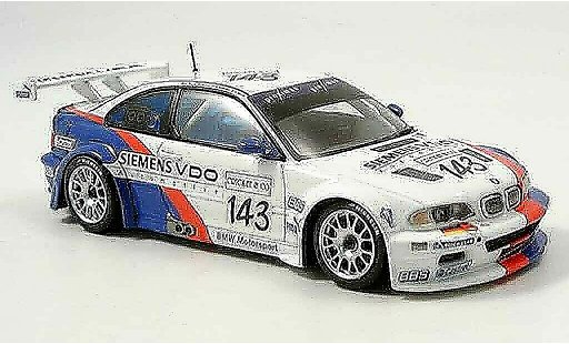 Bmw M3 course 1/43 Minichamps GTR E46 Spa Mollekens Lamy Garcia Prilaulx 2004 miniature