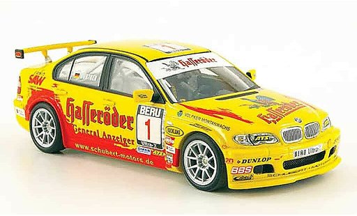 Bmw 320 course 1/43 Minichamps E46 i Hasseroder vainqueur DMSB Claudia Hurtgen 2004 miniature