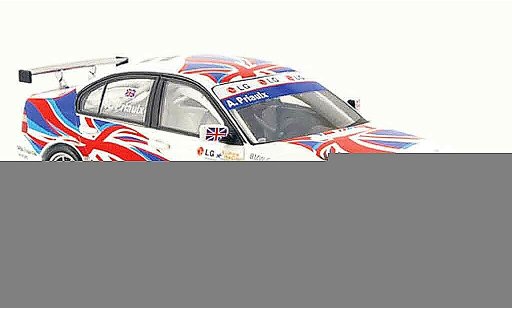 Bmw 320 etcc 1/43 Minichamps E46 i vainqueur Priaulx 2004 miniature