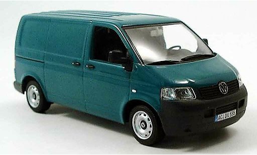 Volkswagen Combi Base 1/43 Minichamps t5 transporter verte 2003 miniature