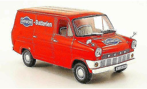 Ford Transit Kastenwagen 1/43 Minichamps Daimon Batterien 1965 miniature