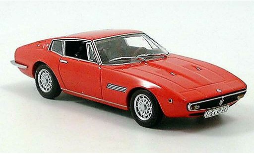 Maserati Ghibli coupe 1/43 Minichamps rouge 1969 miniature