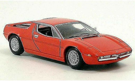 Maserati Merak Base 1/43 Minichamps rouge 1974 miniature