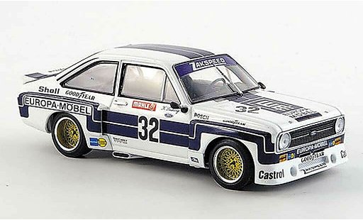 Ford Escort RS 1800 1/43 Minichamps II No.32 Team Zakspeed K.Ludwig DRM Supersprint Nurburgring 1976 miniature