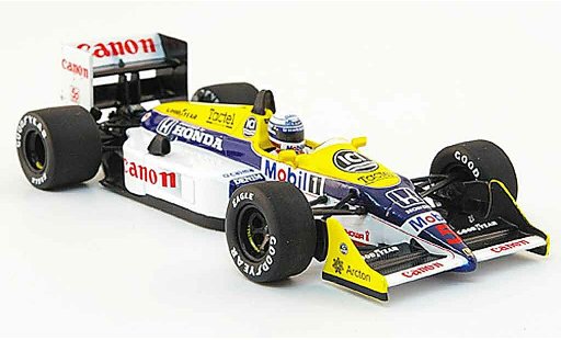 Honda F1 Base 1/43 Minichamps Williams FW 11 B No.5 Canon GP Australien 1987 miniature