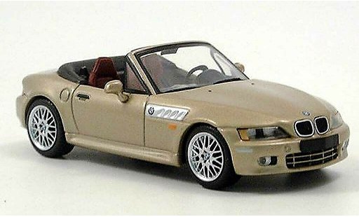 Bmw Z3 roadster 1/43 Minichamps dore 1999 miniature