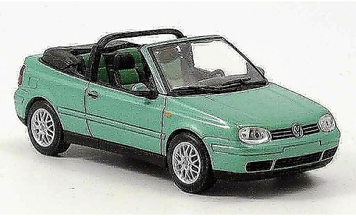Volkswagen Golf Cabriolet 1/43 Minichamps verte 1999 miniature