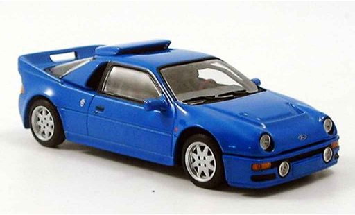 Ford RS 200 Route 1/43 Minichamps bleu 1986 miniature