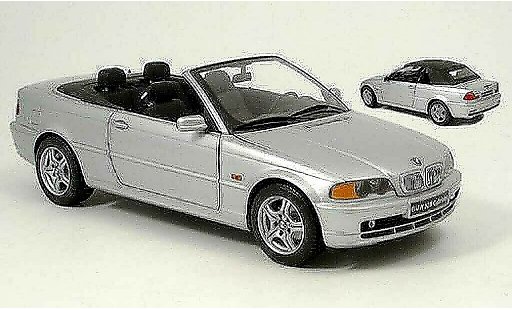 Bmw 328 cabriolet 1/18 Kyosho E46 ci grise miniature