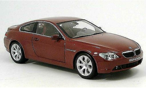 Bmw 645 Cabriolet 1/18 Kyosho E63 CI Coupe rouge miniature