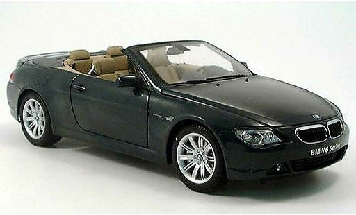 Bmw 645 Cabriolet 1/18 Kyosho E64 ci verte miniature
