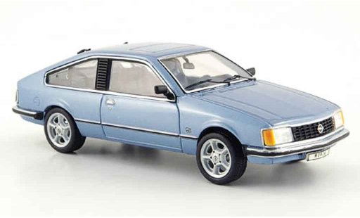 Opel Monza Base 1/43 Schuco bleu miniature