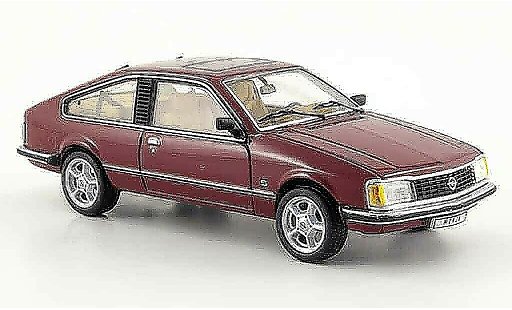 Opel Monza Base 1/43 Schuco rouge miniature