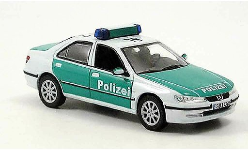 Peugeot 406 Base 1/43 Norev police miniature