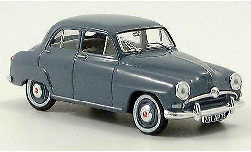 Simca Aronde 9 1/43 Norev 9 gris-bleu miniature