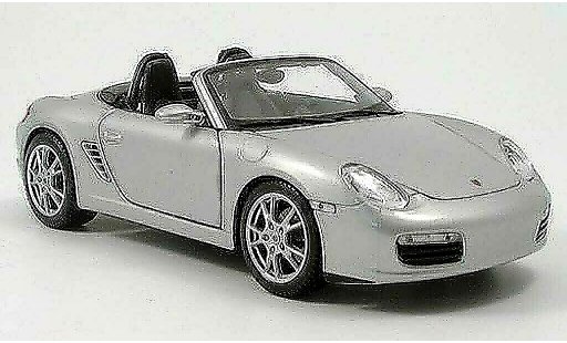 Porsche Boxster Base 1/18 Maisto (987) grise clair metallized 2005 miniature