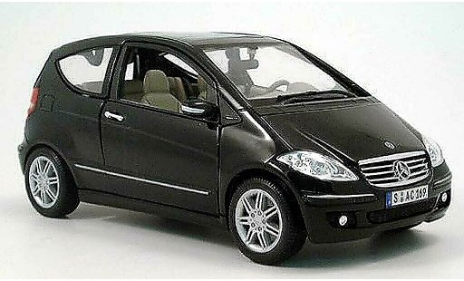 Mercedes Classe A Base 1/18 Maisto noir 3-turer 2005 miniature
