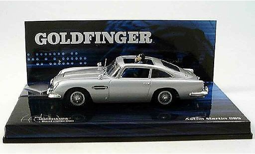 Aston Martin DB5 james bond 1/43 Minichamps goldfinger collection miniature