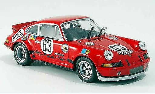 Porsche 911 RSR 1/43 Minichamps Carrera 2.8 No.63 GELO 24H Le Mans 1973 miniature