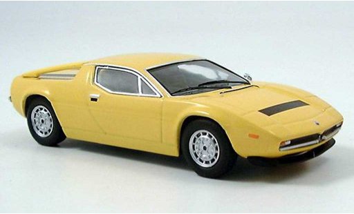 Maserati Merak SS 1/43 IXO SS jaune miniature