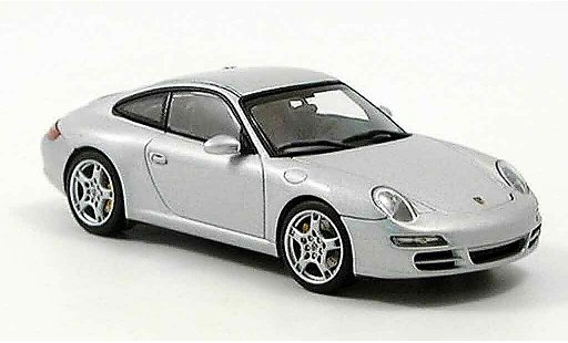 Porsche 911 Carrera 1/43 Autoart grise metallisee miniature