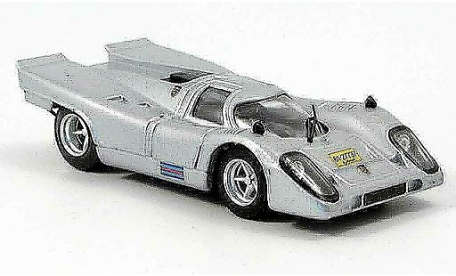 Porsche 917 1975 1/43 Brumm Stra?enversion grise metallisee miniature