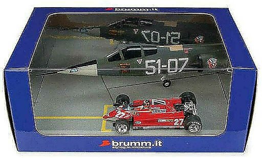 Ferrari 126 CK 1/43 Brumm Turbo Starfighter Duel Villeneuve miniature
