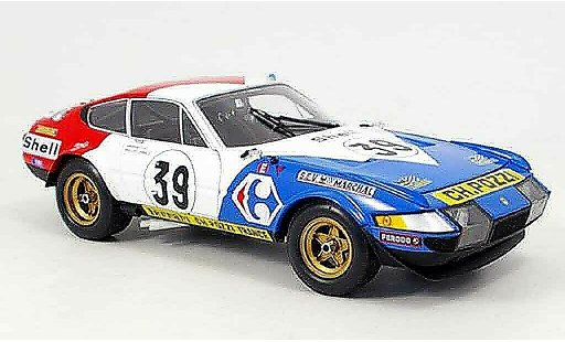 Ferrari 365 GTB/4 1/18 Kyosho no. 39 lm vainqueur carefour 1972 miniature