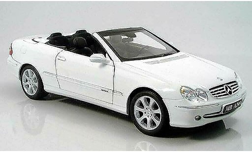 Mercedes Classe CL cabriolet 1/18 Kyosho K blanche 2003 miniature