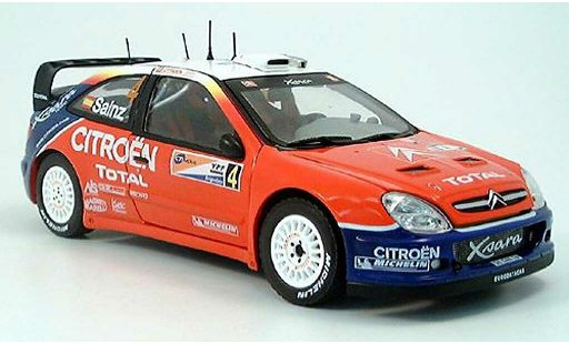 Citroen Xsara WRC 2004 1/18 Sun Star no.4 c.sainz rallye argentine miniature