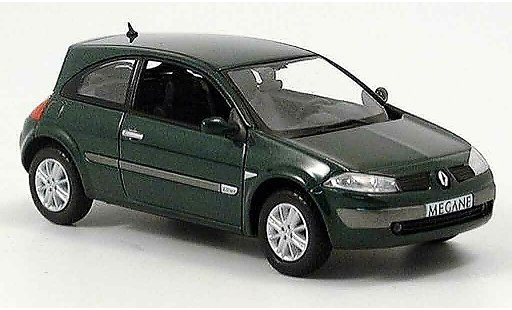 Renault Megane Base 1/43 Norev verte miniature