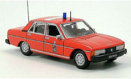 Peugeot 604 Base 1/43 Norev pompiers miniature