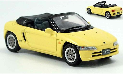 Honda Beat Base 1/43 Ebbro jaune capote liegt bei miniature