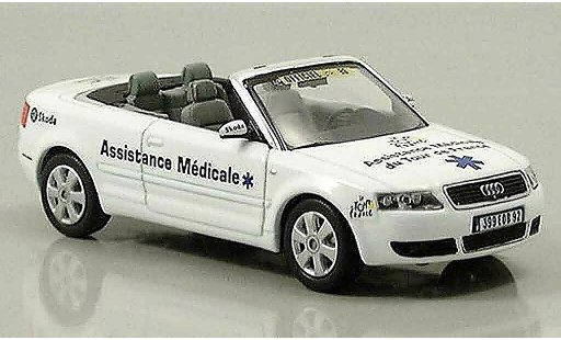 Audi A4 secours 1/43 Norev cabriolet Assistance Medicale miniature