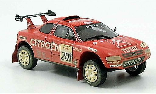 Citroen ZX rallye raid 1/43 Norev dakar avec schmutzeffekt 1996 miniature