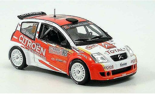 Citroen C2 S1600 1/43 Norev montecarlo 2005 miniature