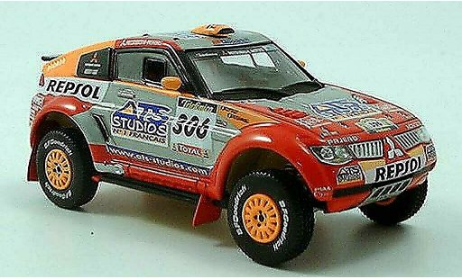 Mitsubishi Pajero Base 1/43 Norev Rallye 2005 miniature