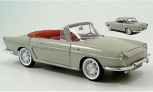 Renault Caravelle Base 1/18 Norev beige 1966 miniature