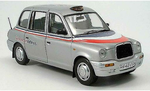 LTI TXI American Airlines 1/18 Sun Star London Taxi grise metallisee 1988 miniature