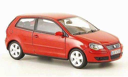 Volkswagen Polo Base 1/43 Minichamps rouge miniature