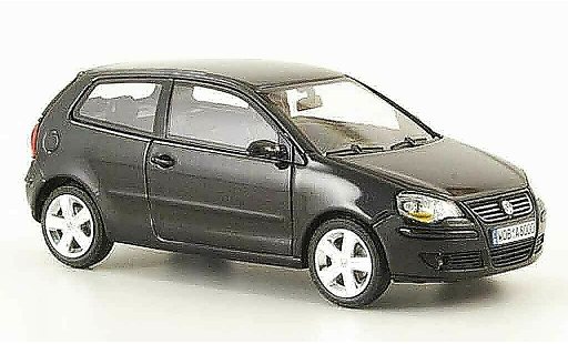 Volkswagen Polo Base 1/43 Minichamps noire miniature