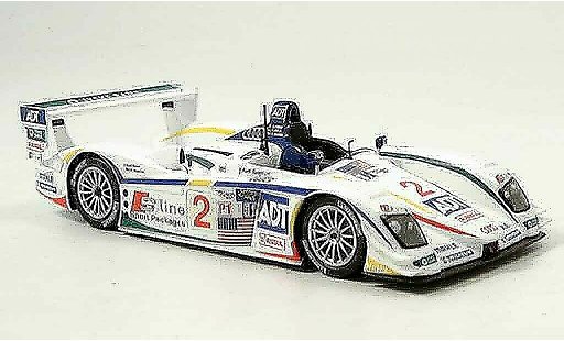 Audi R8 LMP course 1/43 Minichamps 2005 Sebring Pirro Biela McNish miniature