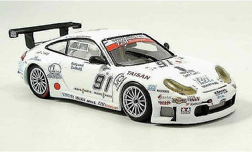 Porsche 911 GT3 RSR 1/43 Minichamps Spa Yamagishi Caffi Pompidou 2005 miniature