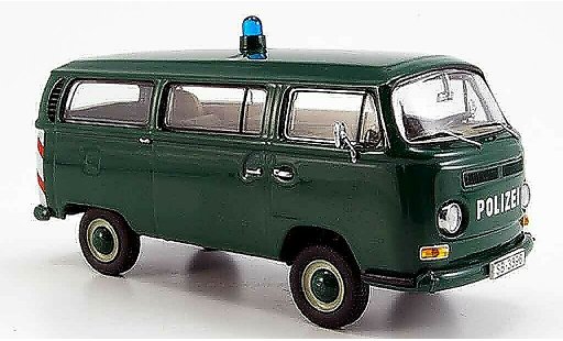 Volkswagen Combi A 1/43 Schuco bus t2a police miniature